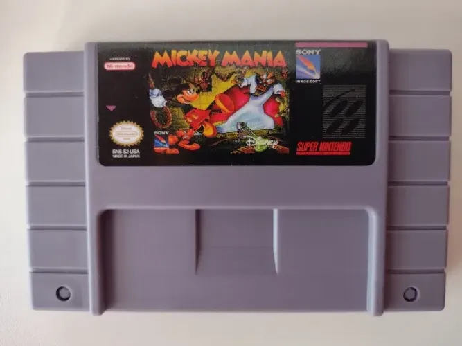 Cartucho Mikey Mania Nova p/ Super Nintendo via olx pay