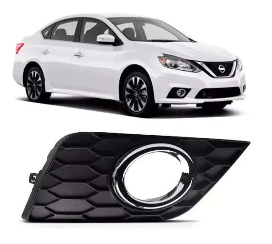 Grade Milha Aro Cromado Sentra 2017 2018 2019 2020