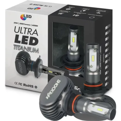 Lâmpada Ultra LED Titanium - HB3 - Shocklight - SLL-69005