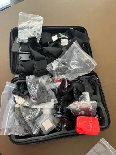 Kit acessórios Go Pro com maleta