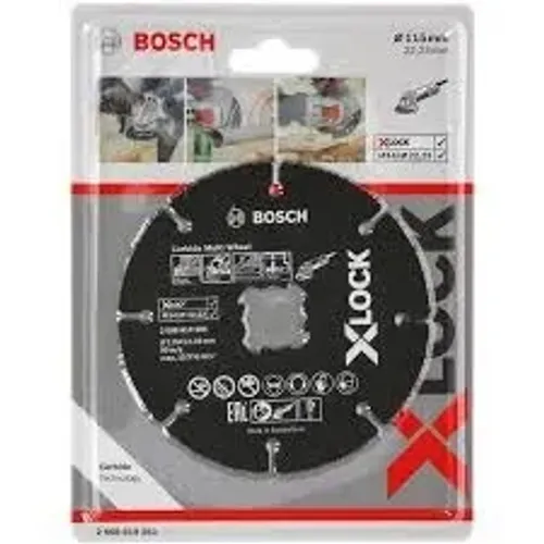 Bosch Disco De Corte Multimaterial X-Lock Carbide 115Mm