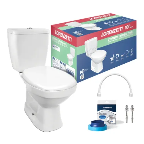 Combo Loren One com caixa acoplada completo