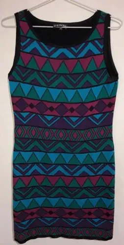 Vestido tricô tam M Ponto Design 