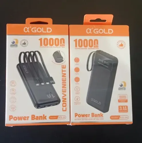 Carregador Portátil Power Bank 10.000mah Universal Celular