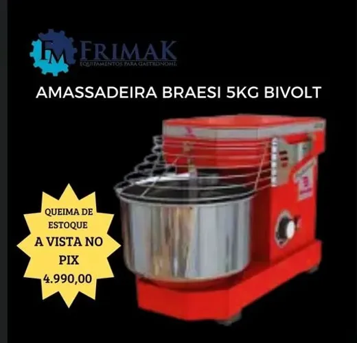 Amassadeira 5kg ( Queima de estoque)
