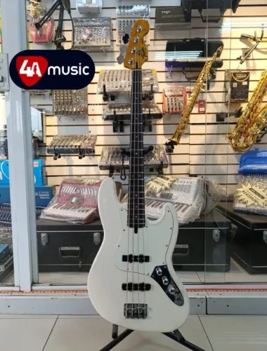Baixo Fender Jazz Bass Mexicano Branco