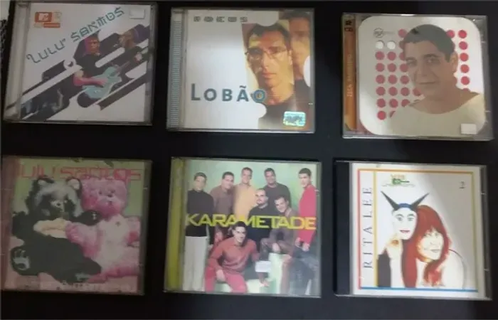 CD's (6) MPB varios cantores e cantora