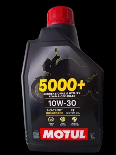 Óleo Motul 5000 10W30 4T 1L Semissintético 111598