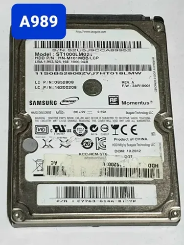 Placa Logica Hd 1 Tb St1000lm024 - Cod: A989