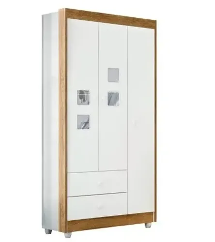 Guarda-Roupa 3 Portas Life