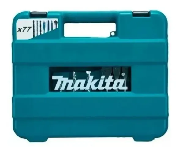 Kit Acessórios Makita Com 77 Peças