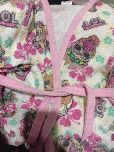 Roupão infantil da LOL