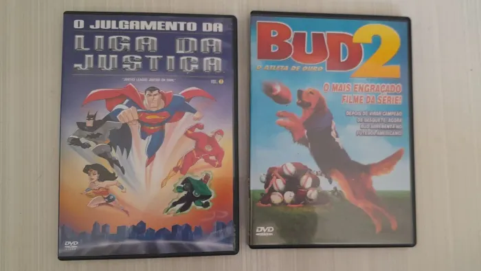 DVD liga da justiça e Bud 2