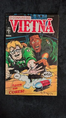 HQ O Conflito do Vietnã em cores número 17 publicada pela Editora Abril.