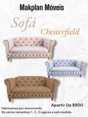 SOFÁ CHESTERFIELD PERSONALIZADO