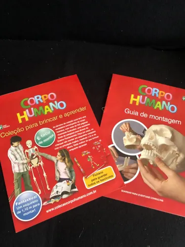 Coleção corpo humano abril coleções 16 exemplares 