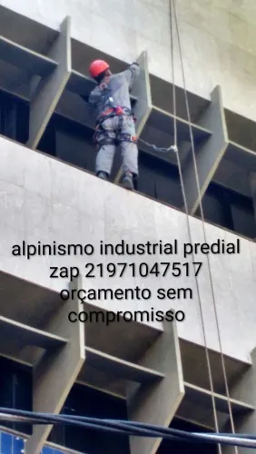 limpeza de vidros vidraças em altura rapel 