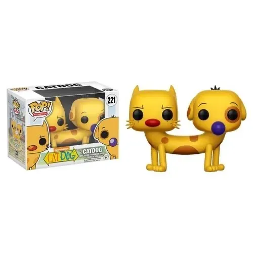 Boneco Funko Pop CatDog #221 - Colecionável