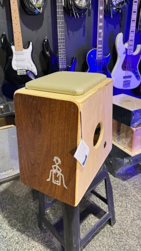 Cajon elétrico Duplo inclinado ES40 Allê instrumento de percussão 