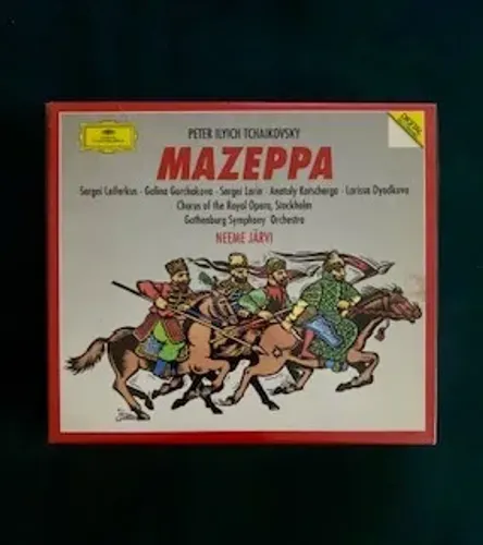 CD Triplo: Ópera Mazeppa (Tchaikovsky) Orquestra Sinfônica de Gotemburgo - made in Germany