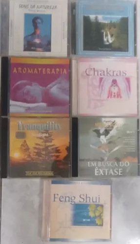 07 CDs coletânea originais
