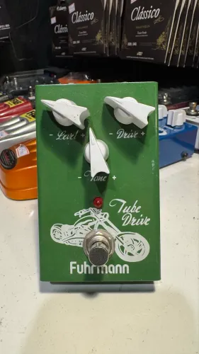 Pedal Tube Drive overdrive Fuhrmann pra guitarra