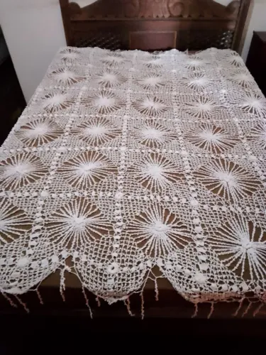 Colcha croche artesanal casal