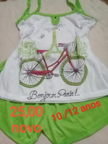 Baby doll malha fresca,novo