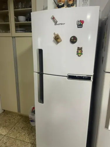 Geladeira Brastemp Frost Free Duplex 375 Litros Branca - BRB44HBANA