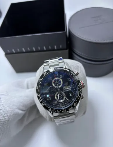 Relogio Tag Heuer 43mm - Prem AAA+ - Vidro Safira - Aço 904l - Quartzo - Top