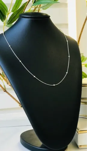 Choker Prata 925 45cm