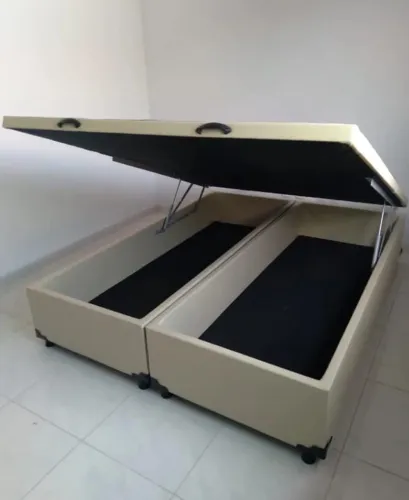 Box baú Queen base para colchão