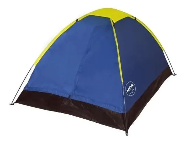 Barraca Camping Para 3 Pessoas Mor Azul ou Verde Pantanal
