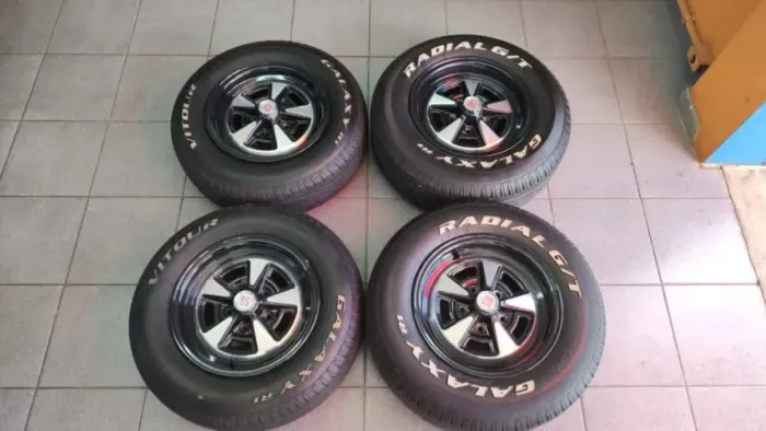 Jogo de ROdas OPALA SS Pneus Galax  Vitour R1
