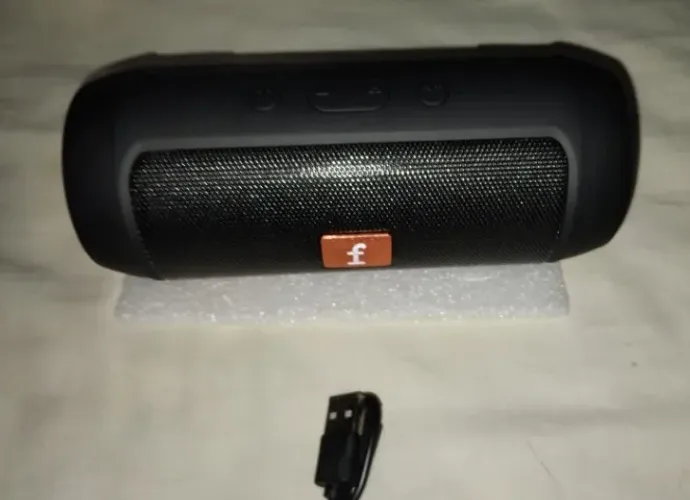 Caixa de som Potente-Bluetooth-estéreo, Subwoofer portátil - FM - Testada - Novo e testado