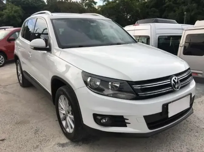 Tiguan 2014 Airbag Parachoque Lanterna Farol Porta Cambio Motor Retrovisor Tampa Sucata