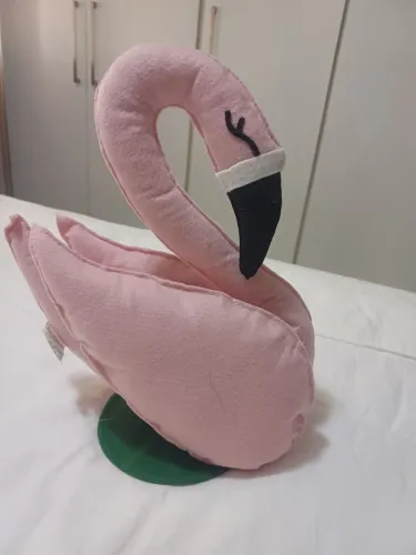 Flamingo em feltro