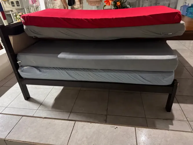Vendo 02-colchões com capas