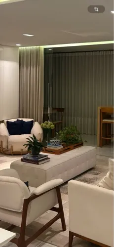 Mesa de Centro - Puff Estofado 