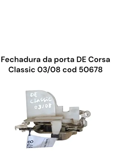 Fechadura da porta DE Corsa Classic 03/08