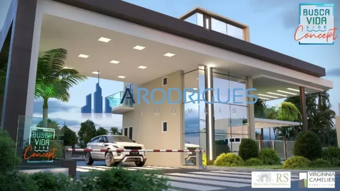Casa em Condomínio à Venda em Nova Abrantes, Camaçari-BA: 2 quartos, 1 suíte, 1 sala, 2 ba