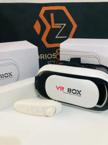 Vr Box Óculos 3d Realidade Virtual + Controle Bluetooth