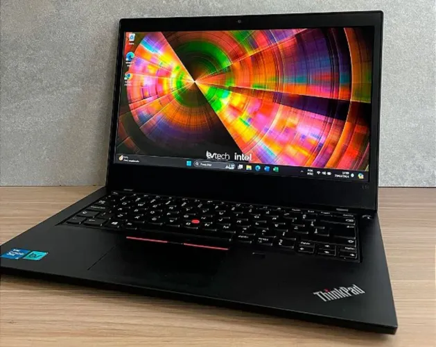 Notebook Thinkpad l14 i5 11º 8gb ram 256gb ssd Intel Iris Xe seminovo 
