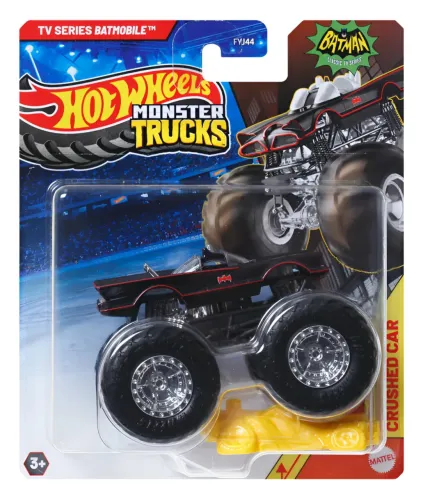 Hot Wheels Monster Trucks Batman - Batmobile Classic Tv séries 