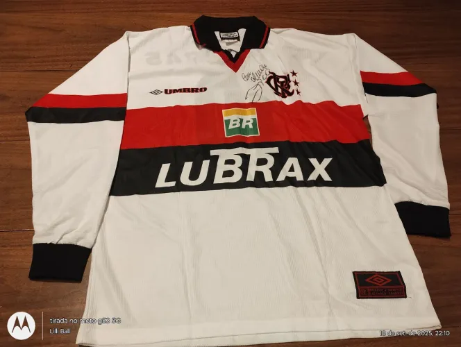 Camisa oficial de jogo Flamengo Umbro 1999