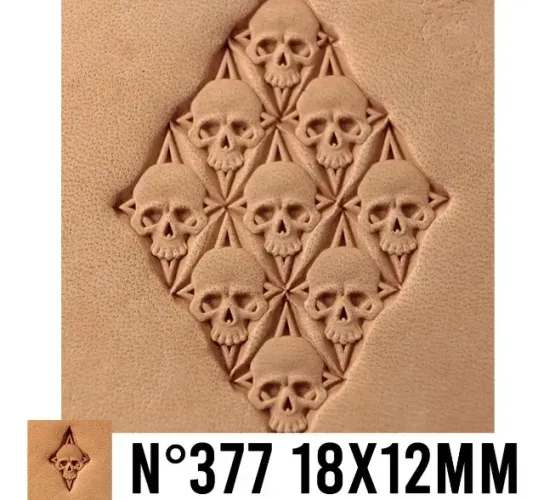 Pino Bordar Estampar Entalhe Couro 