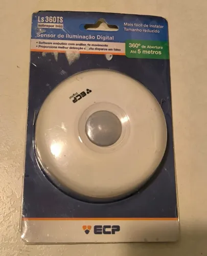 Sensor de Presença ECP LS360TS 360° Novo na Embalagem