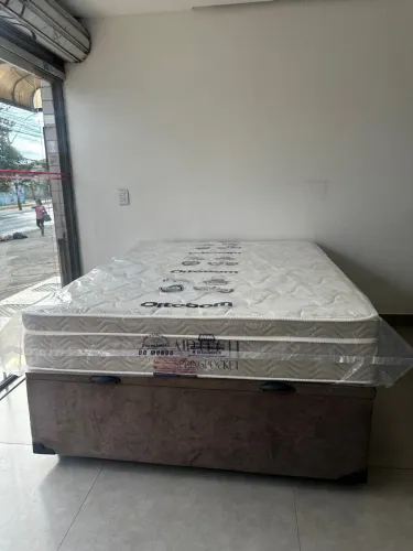 Conjunto Box Baú Novo Colchão Ortobom 