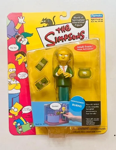 Boneco Sr. Burns - The Simpsons (playmates) - Lacrado