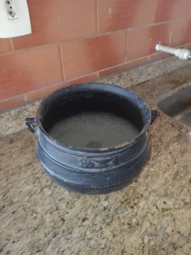 Panela de Ferro fundido antiga
